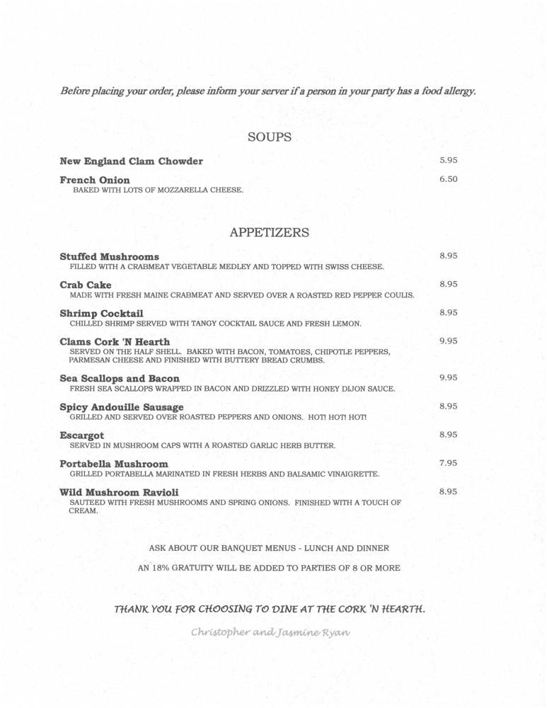 Cork 'N Hearth