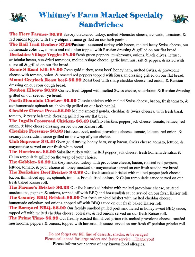 Whitney's Farm Market