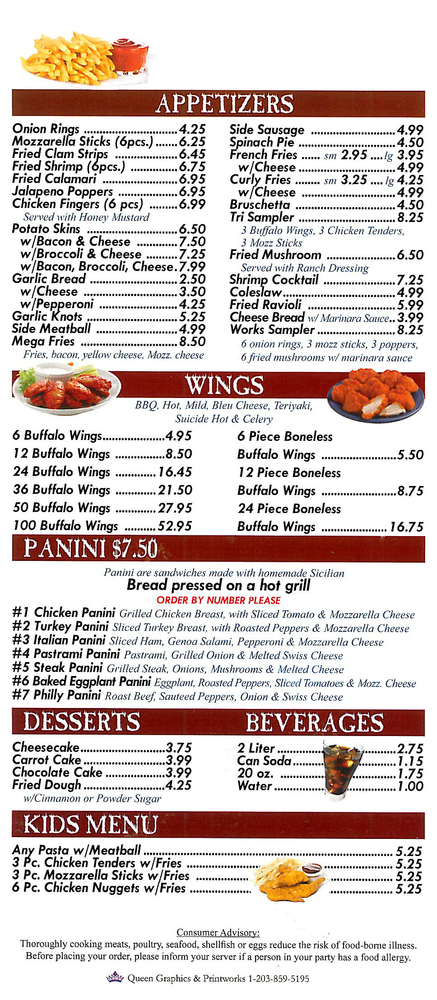 berkshiremenus com pizza works chicken n pizza works menu
