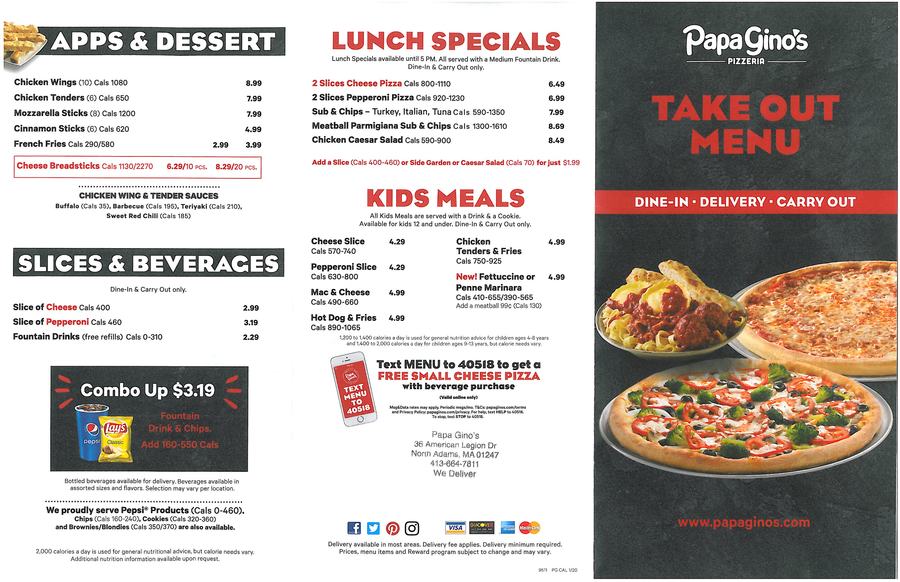 Papa Gino's Pizzeria