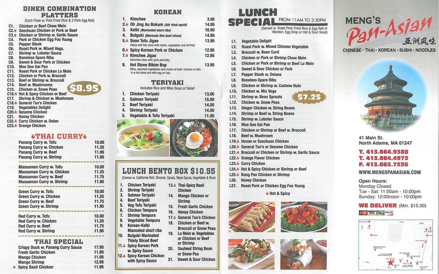 Berkshiremenus Com Meng S Pan Asian Berkshiremenus Com Meng S Pan Asian